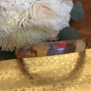 Vintage Colorful Mosaic Bangle